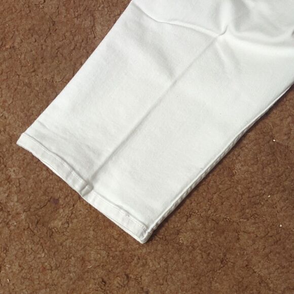 Rafaella Weekend Capri Jeans Womens Sz 12 olive green Wash Denim Stretch - Picture 6 of 10